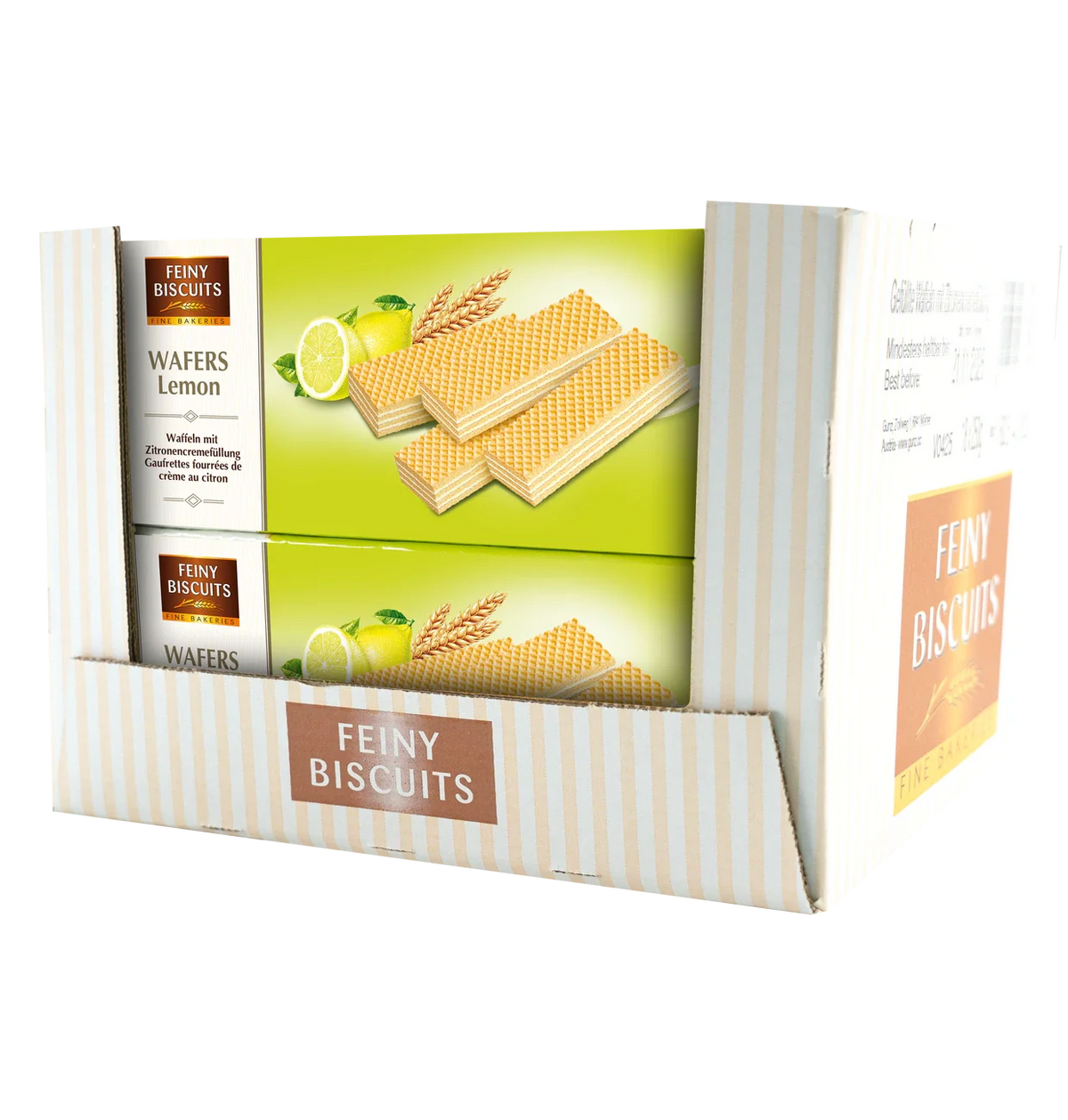 Feiny Biscuits Waffeln mit Zitronencremefüllung 250 g