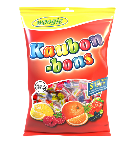 Woogie Kaubonbon 500g mit Fruchtgeschmack