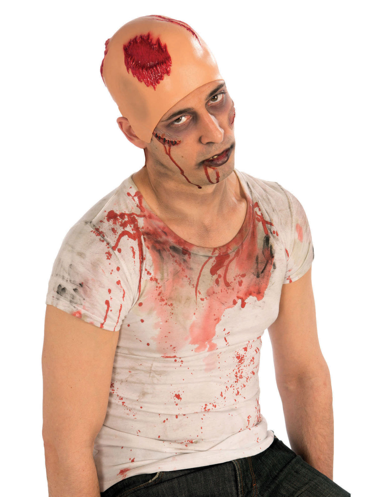 Rubies Bloody Bald Cap*** Disguise Kits
