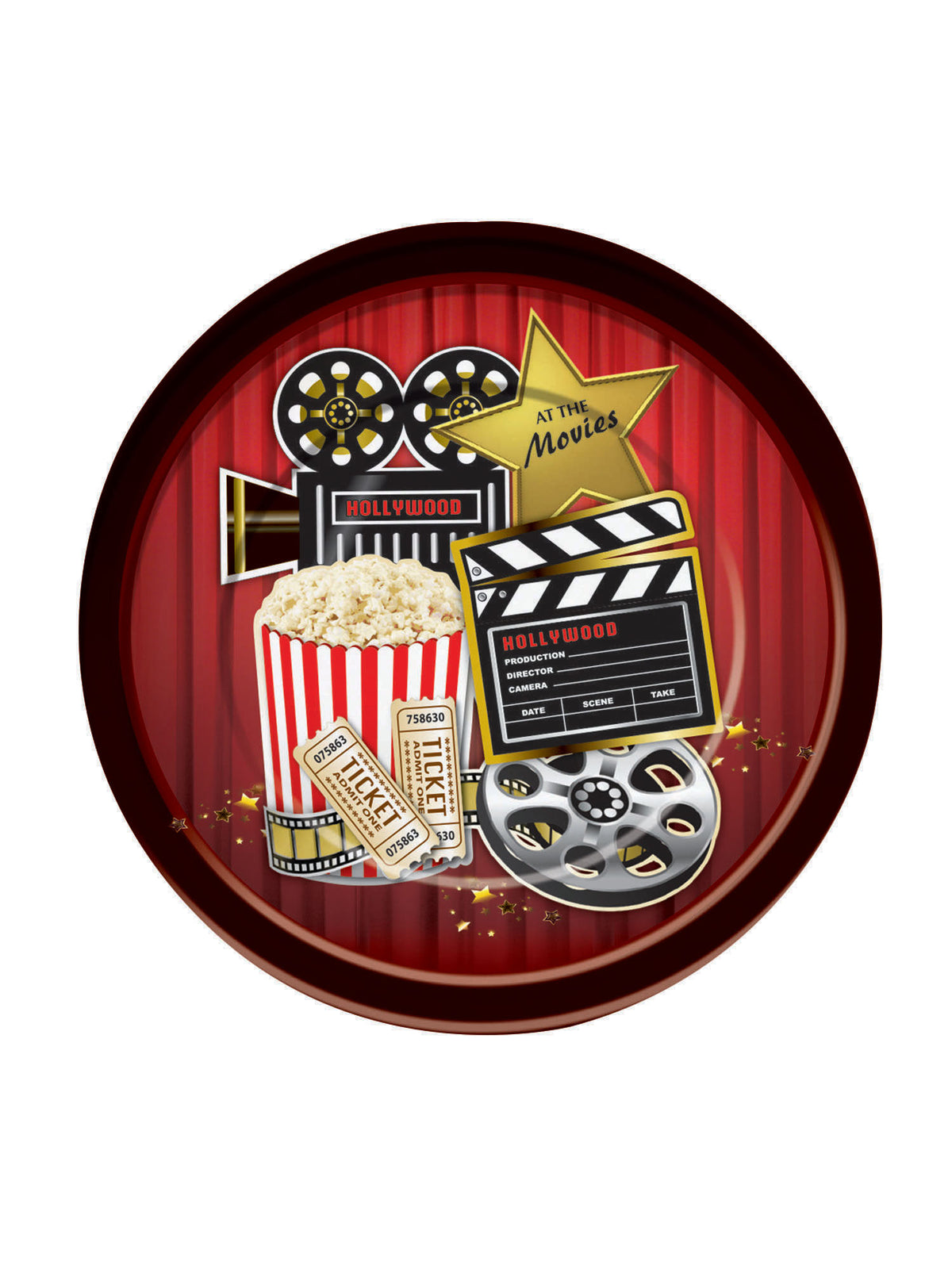 Rubies At The Movies - Dinner Plate (8Pcs) Tablewear
