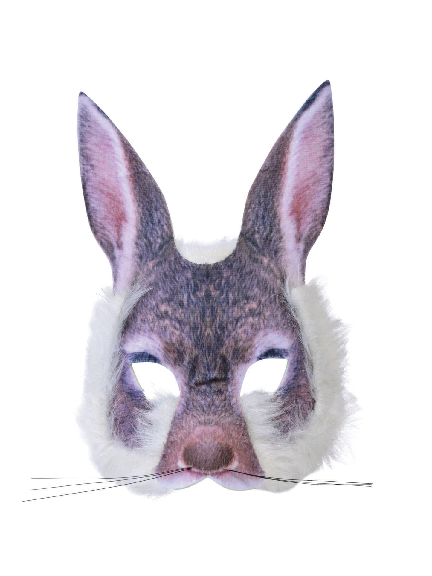 Rubies Bunny Face Hasenmaske mit realistischer Felloptik