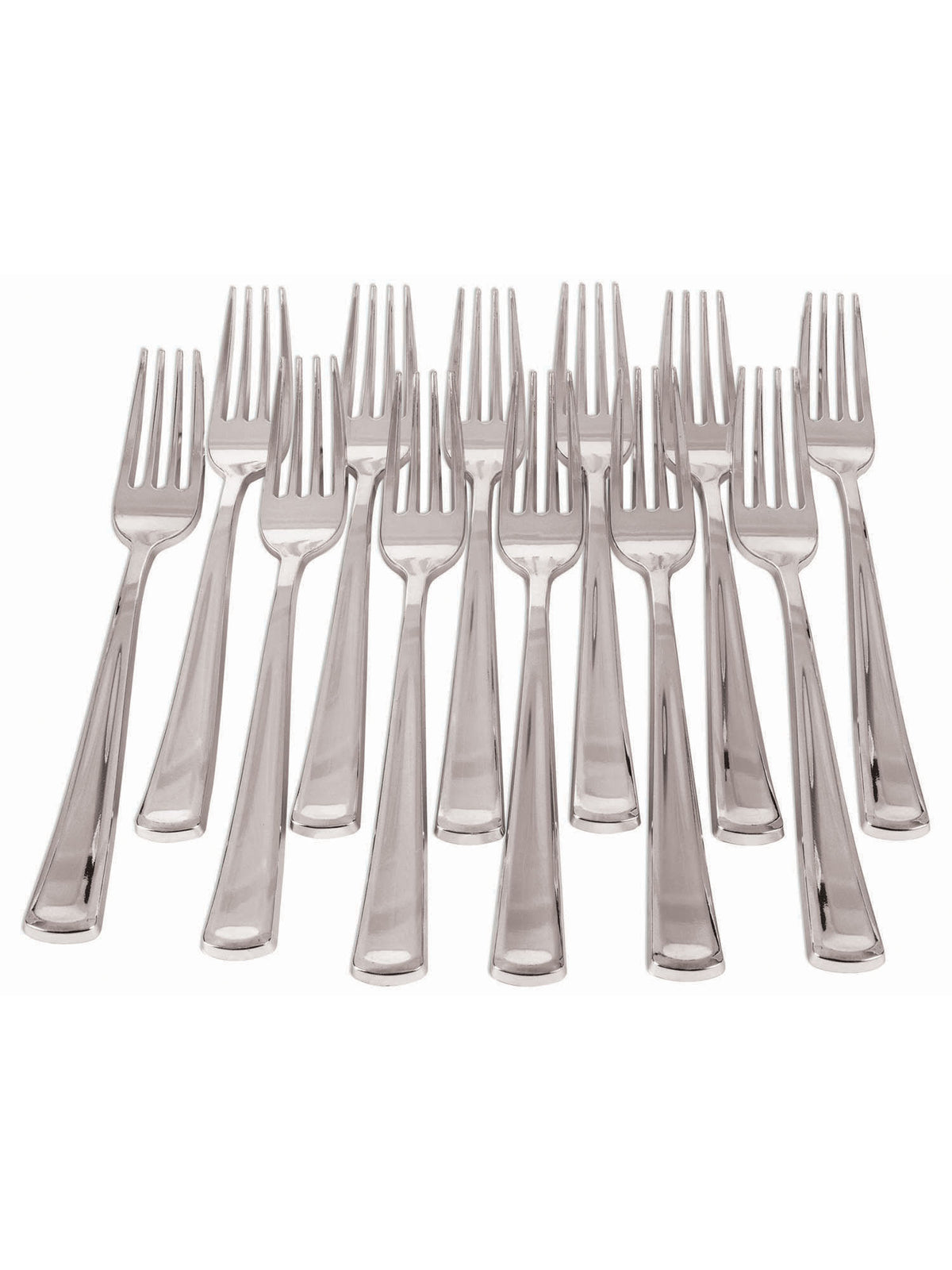 Rubies Silver Plated Forks ( 12 Pack) Party Accessories