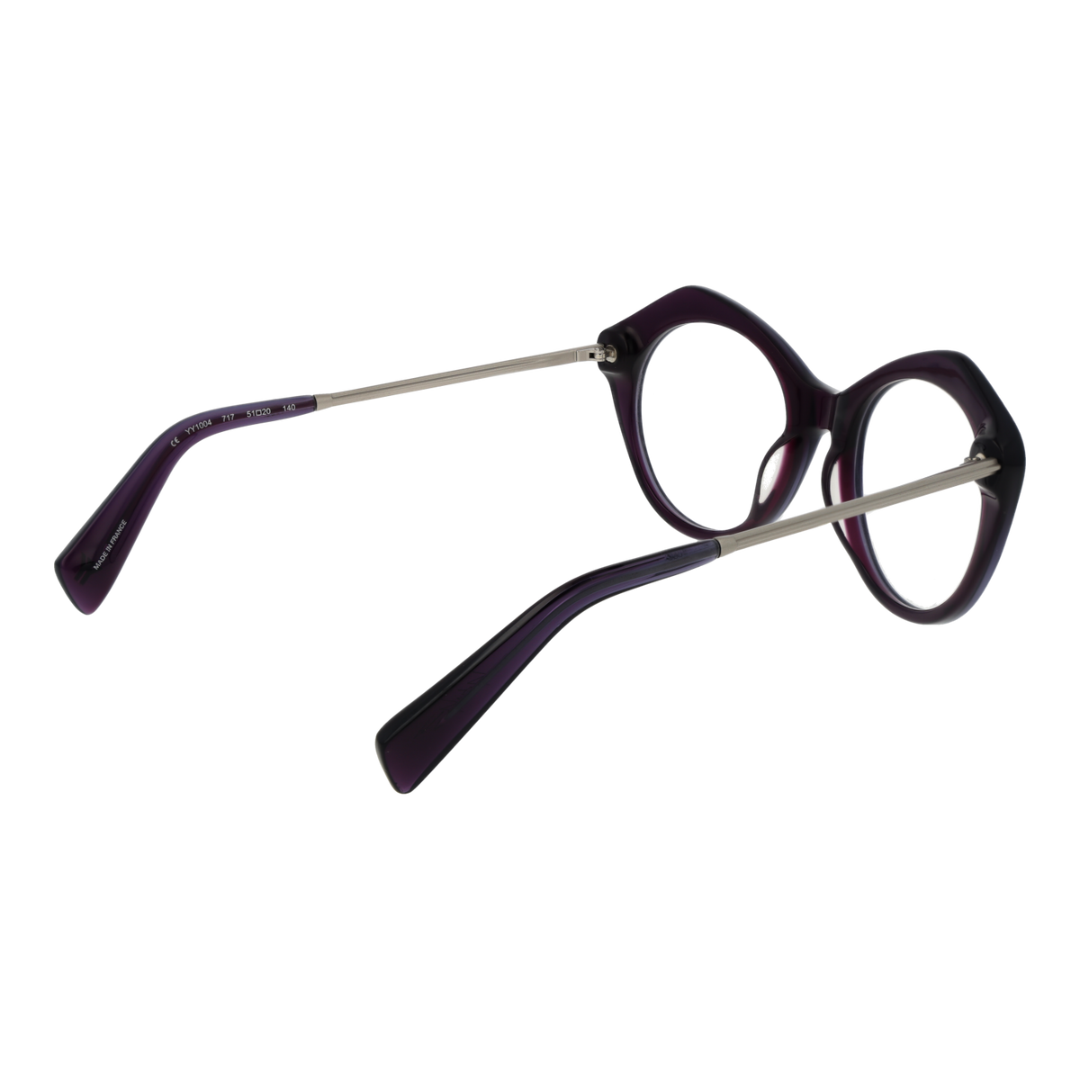 YOHJI YAMAMOTO EYEWEAR Yohji Yamamoto YY1004 51717 Brille – Seitenansicht