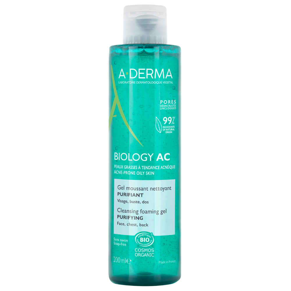 A-Derma, Biology AC, Reinigung, Mizellenwasser, Sensibel, 200 ml