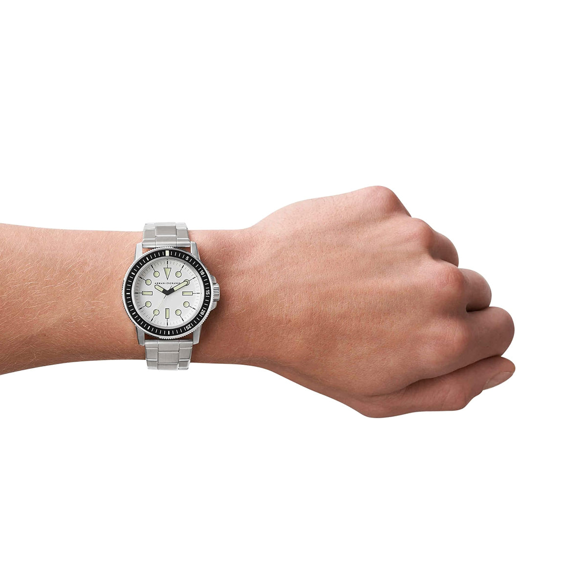 A|X ARMANI EXCHANGE AX1853 Only Time Armbanduhr 42 mm ansicht-3