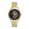 A|X ARMANI EXCHANGE AX1875 Day - Date - 24H Armbanduhr 42 mm Gold ansicht-3