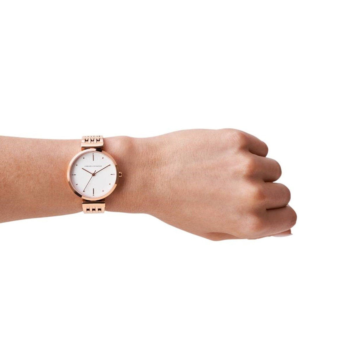 A|X ARMANI EXCHANGE AX5901 Only Time Armbanduhr 36 mm Gold ansicht-3