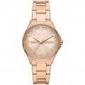 A|X ARMANI EXCHANGE HAMPTON AX5264 Only Time Armbanduhr 36 mm Gold ansicht-3