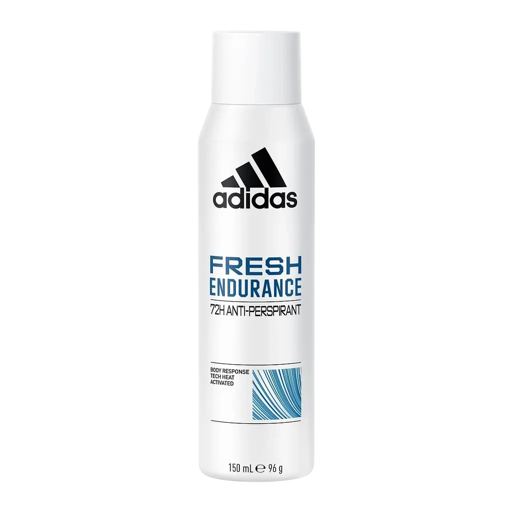 Adidas Adidas, Fresh Endurance, Vegan, Alkohol-frei, Sanft zur Haut, Frisch, aromatisch mit holzigen Noten, Deodorant Spray,