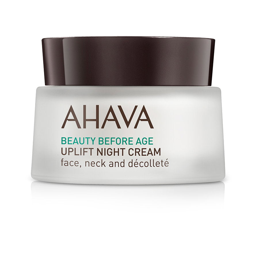 Ahava, Beauty Before Age, Vegan, Hydra-nährend, Nacht, Sahne, Für Gesicht & Hals, 50 ml