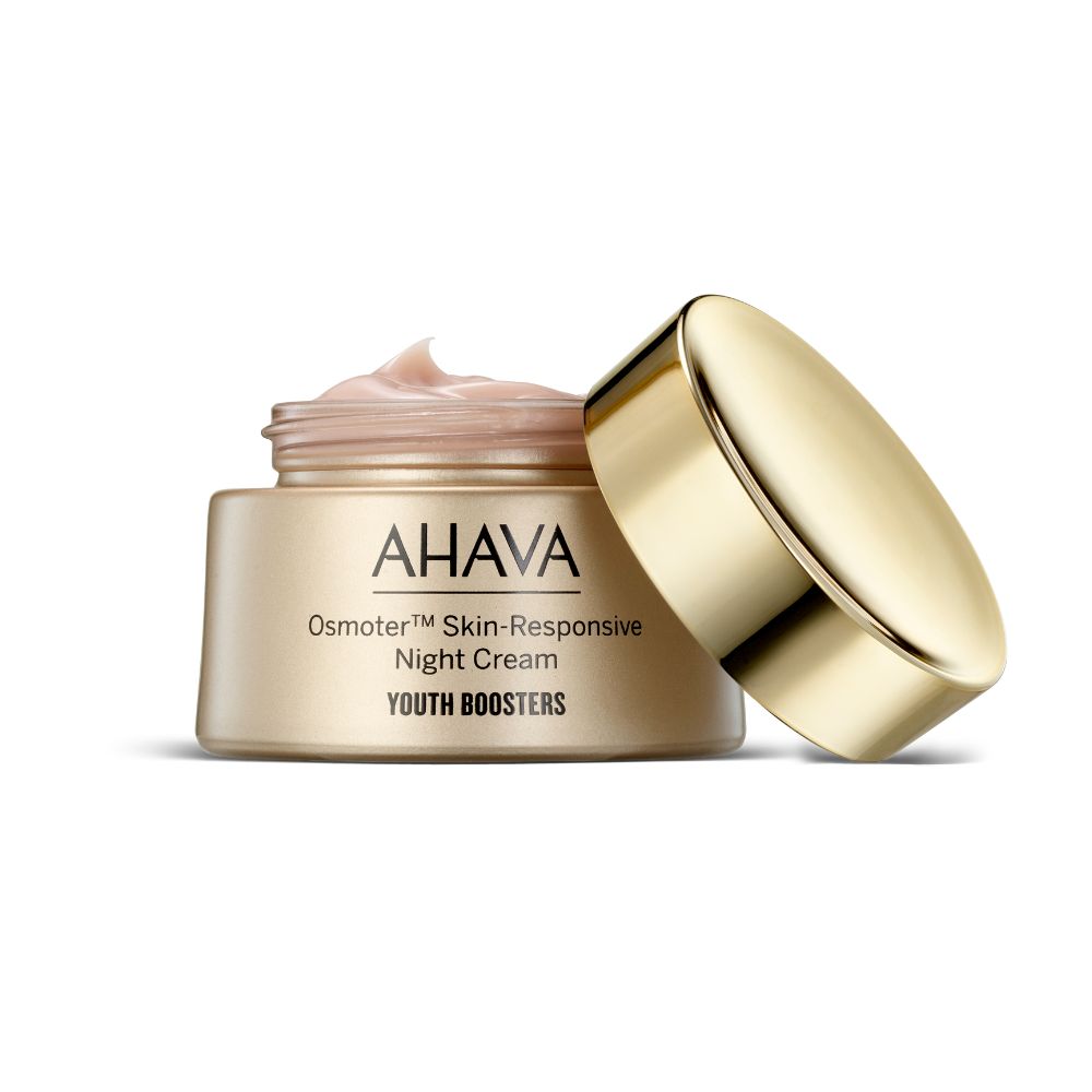 Ahava, Osmoter Skin - Responsive, Festigung, Nacht, Sahne, Für das Gesicht, 50 ml