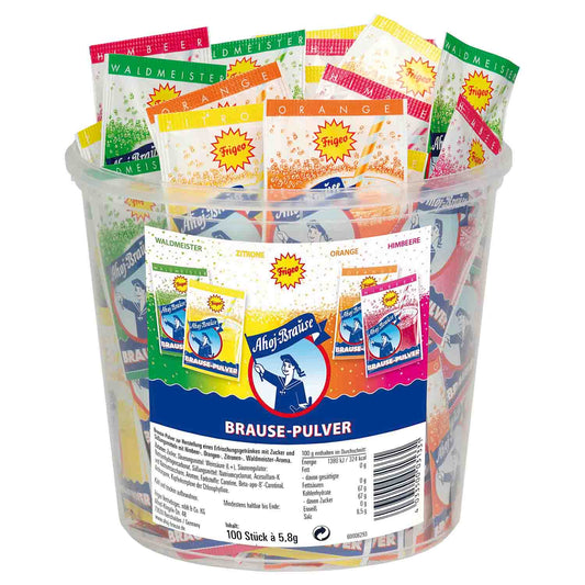 Ahoj-Brause Ahoj Brause Brause Pulver 100er Beutel Mix