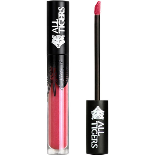All Tigers All Tigers, Natural & Vegan, Glänzend, Lipgloss, 601, Die Kritiker zum Schweigen bringen, 8 ml *Tester