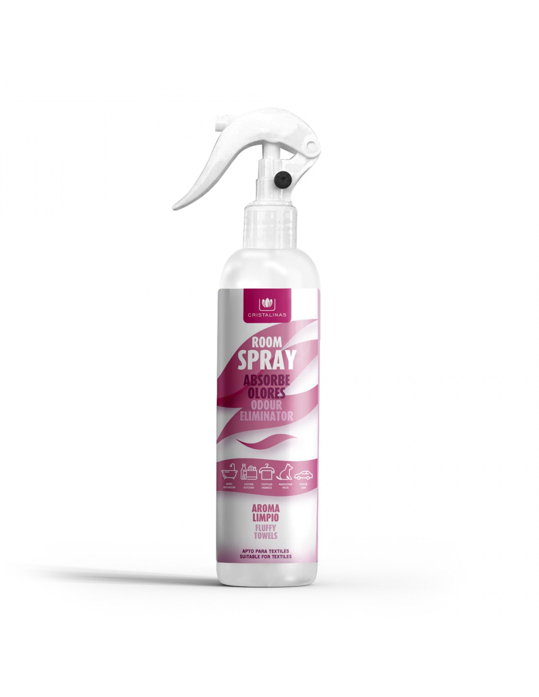 CRISTALINAS CRISTALINAS Spray Absorbe Olores Aroma A Limpio 250 ml Geruchsentferner Kosmetik