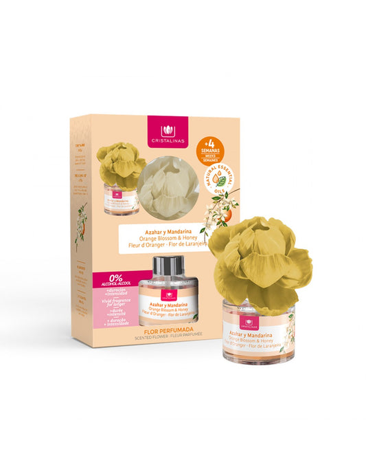 CRISTALINAS CRISTALINAS Flor Perfumada Ambientador Azahar und Mandarina 40 ml Kosmetik