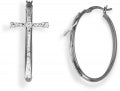 AMEN CERCHIO E CROCE BLACK OROVNB Schmuck Schwarz Silver 925° ansicht-2