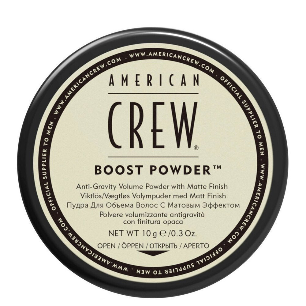 American Crew American Crew, Boost Powder, Haarstylingpuder, Für Volumen, Fester Halt, 10 g Regular