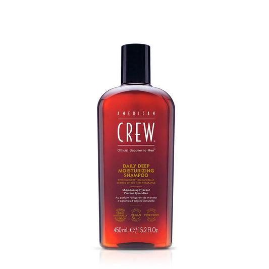 American Crew American Crew, Daily Deep Moisturizing, Vegan, Haarshampoo, Zur Nahrung, 450 ml Regular