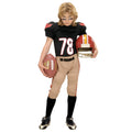 "AMERICAN FOOTBALL PLAYER" (Gepolstertes T- Shirt, gepolsterte Hosen) – Vorderansicht