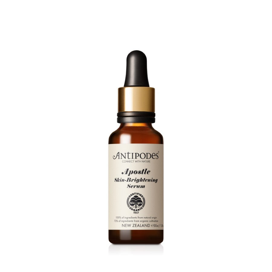 Antipodes Antipodes, Apostle Skin, Vegan, Aufhellung, Morgen & Abend, Serum, Für das Gesicht, 30 ml Regular