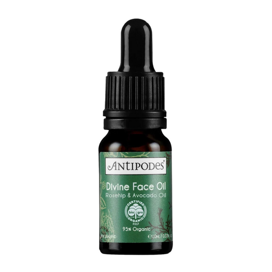 Antipodes Antipodes, Anti-Ageing Divine, Hagebutten- und Avocadoöl, Steigert die Ausstrahlung/Glättet & erfrischt, Morgen und