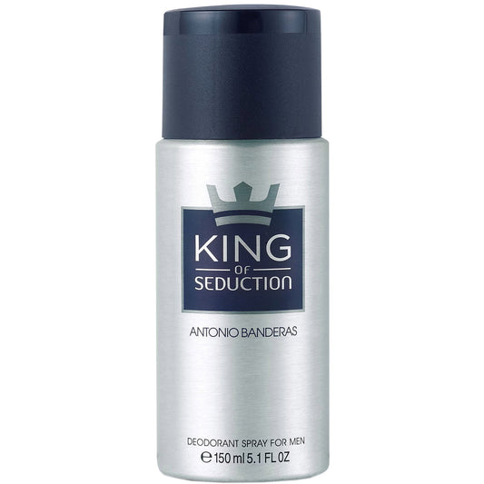 Antonio Banderas, King of Seduction, Geruchsneutralisation, Deodorant Spray, Für Männer, 150 ml *Tester