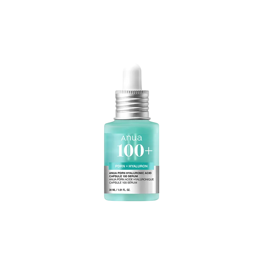 Anua, 100+, PDRN und Hyaluronsäure, Feuchtigkeitsspendend & glättend, Serum, Gesicht, 30 ml