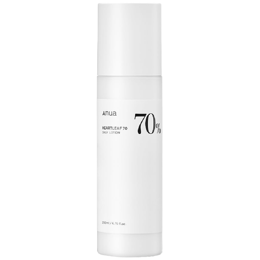 Anua Anua, Heartleaf 70%, Hydratisierend, Täglich, Lotion, Für das Gesicht, 200 ml Regular