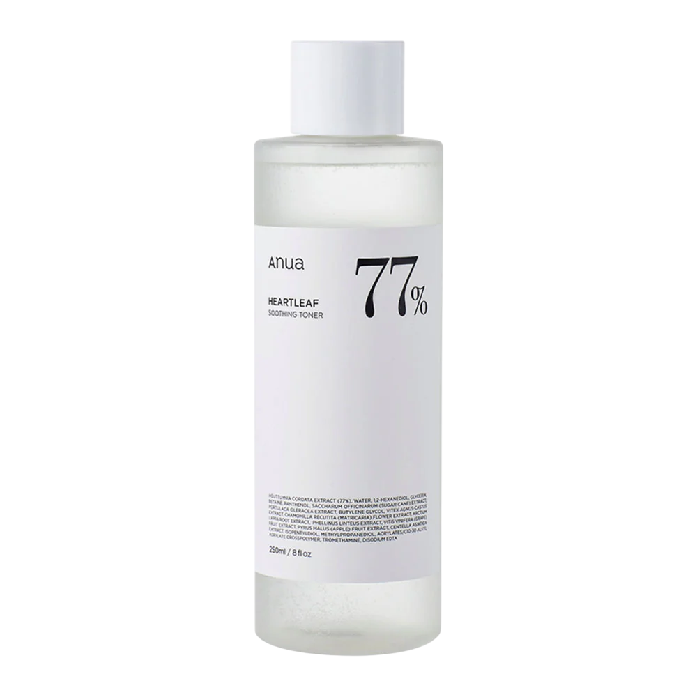 Anua Anua, Heartleaf 77%, Beruhigend, Reinigungstonikum, 250 ml Regular