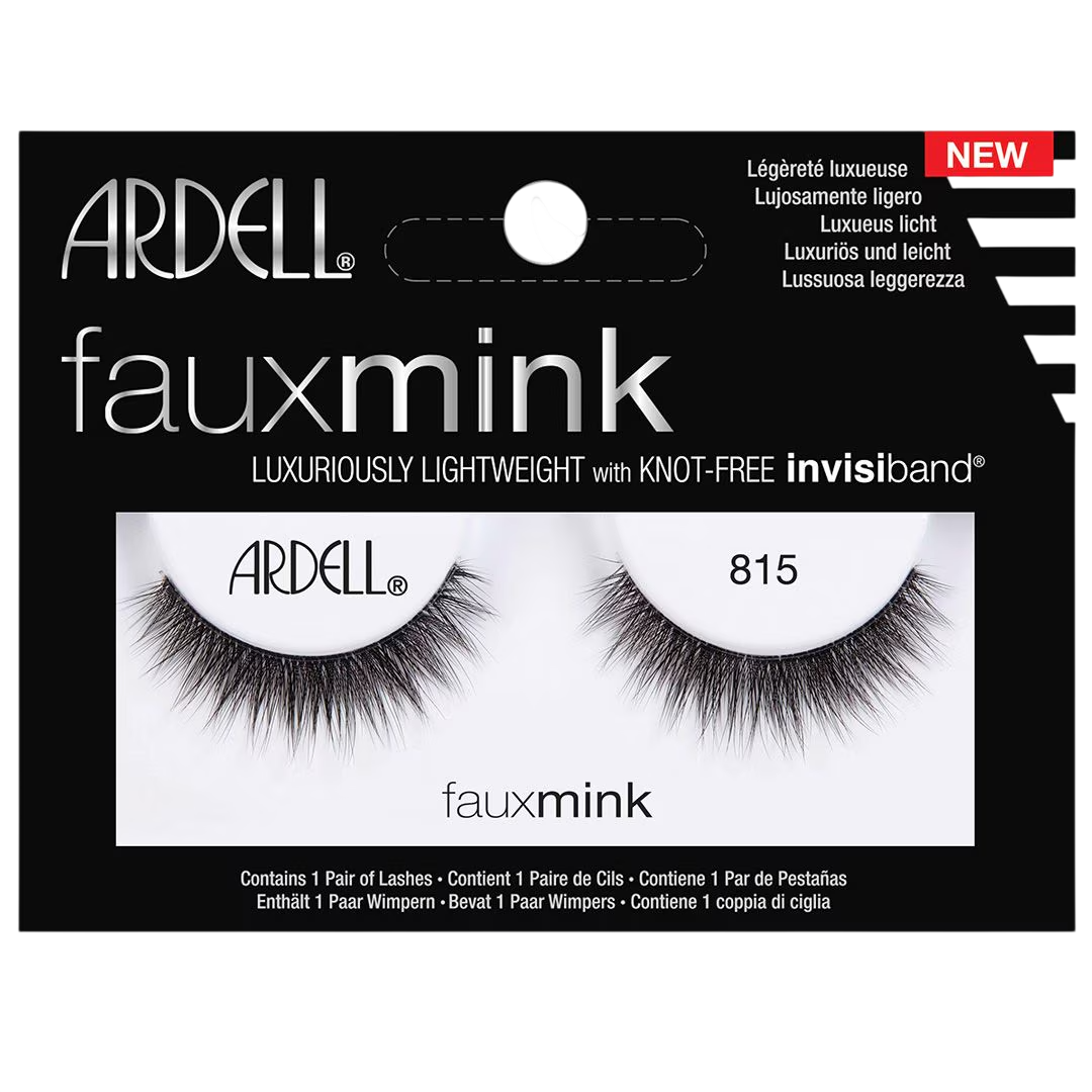 Ardell, Faux Mink, False Eyelashes, 815, Black