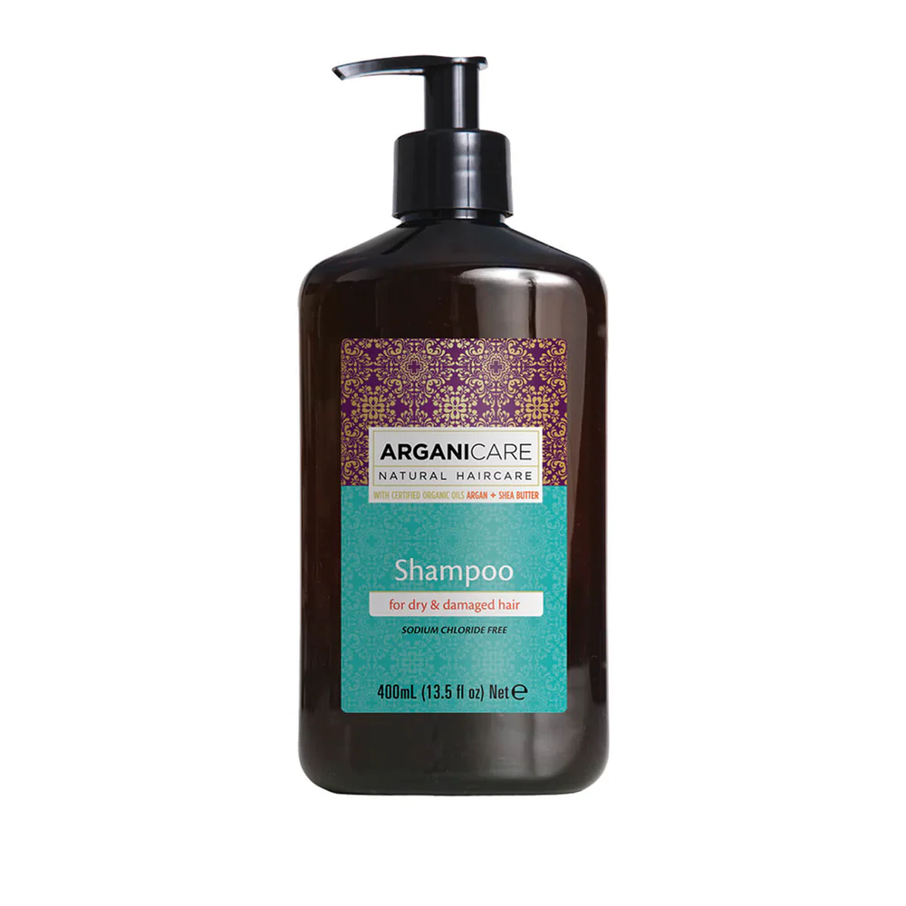 Arganicare, Argan Oil & Shea Butter, Haarshampoo, Repairing & Moisturising, 400 ml