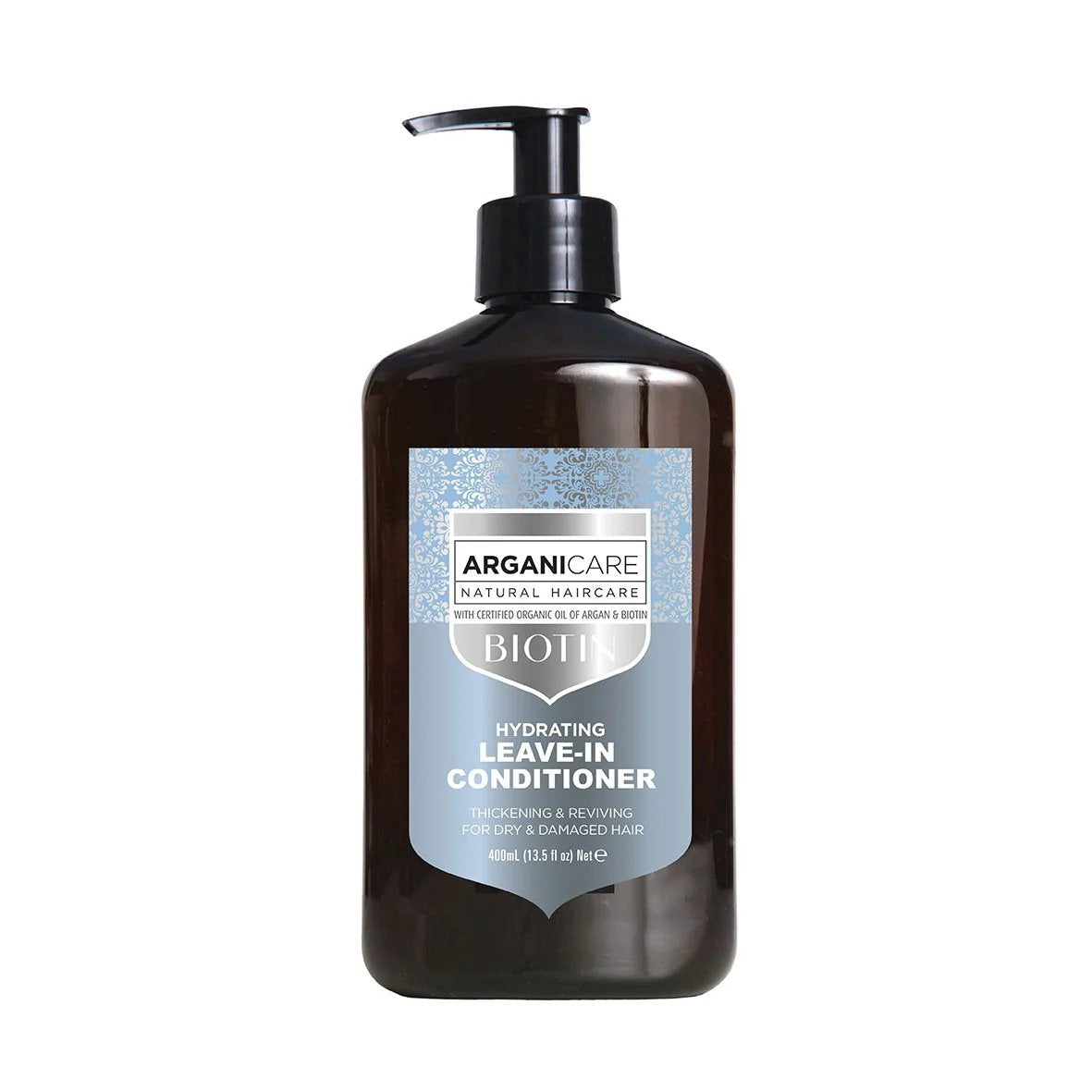 Arganicare, Biotin, Leave-In Conditioner, Revitalisierung, 400 ml