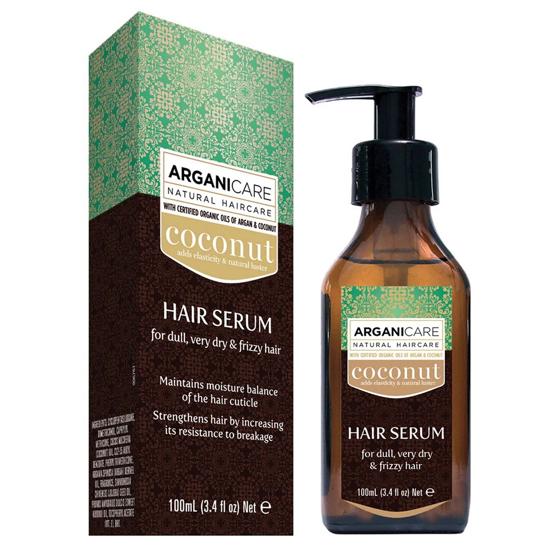 Arganicare, Coconut, Haarserum, Strengthening & Nourishing, 100 ml