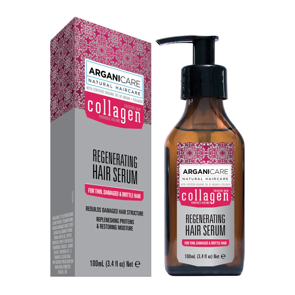 Arganicare, Collagen, Haarserum, Repairing & Restoring, 100 ml