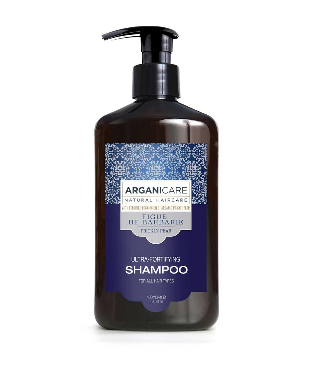 Arganicare, Prickly Pear, Vegan & Cruelty-Free & Paraben-Free & Phthalate-Free, Haarshampoo, Nourishing & Hydrating, 400 ml