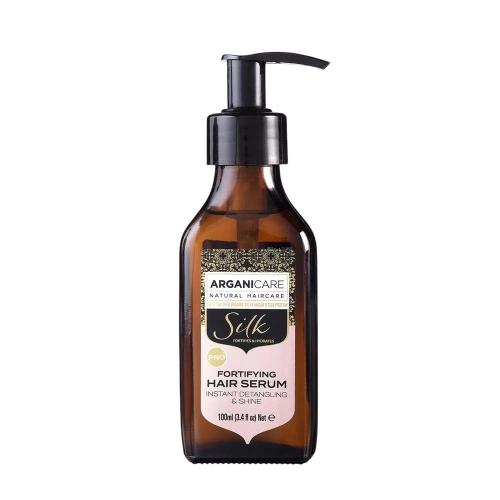 Arganicare, Silk Protein, Haarserum, Detangling & Shine, 100 ml