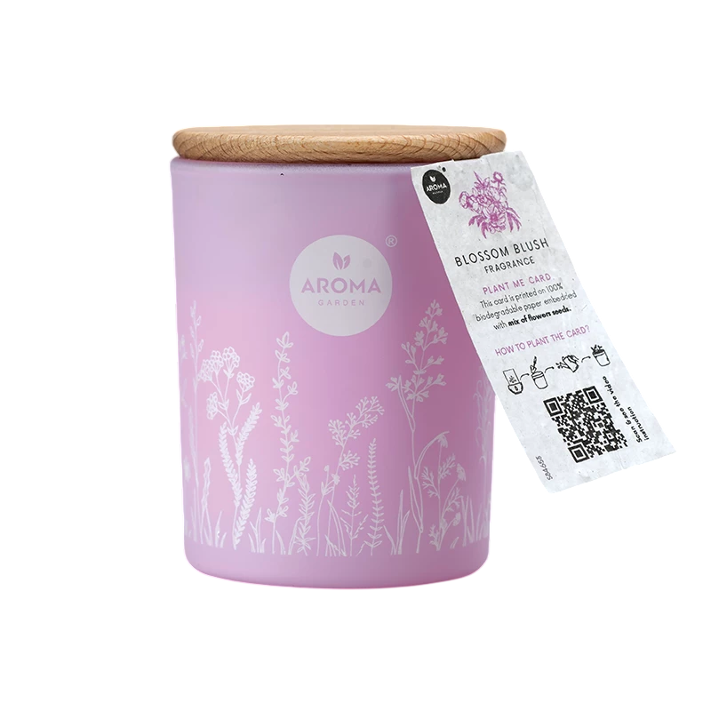 Aroma Home Aroma Home, Blos.Blush, Duftkerze, 150 g Regular