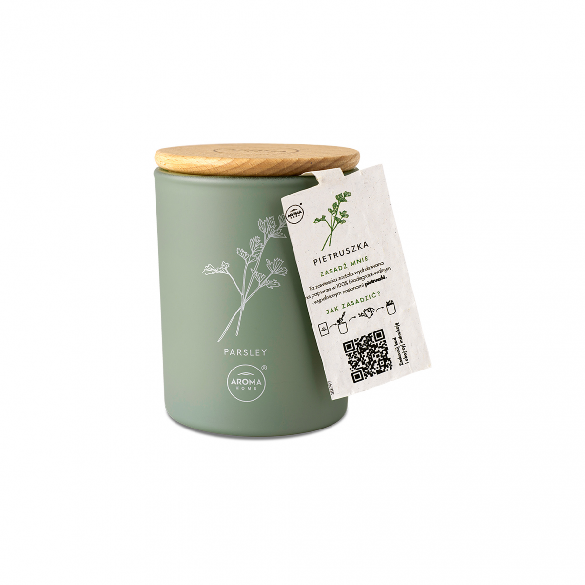 Aroma Home Aroma Home, Parsley, Duftkerze, 150 g Regular