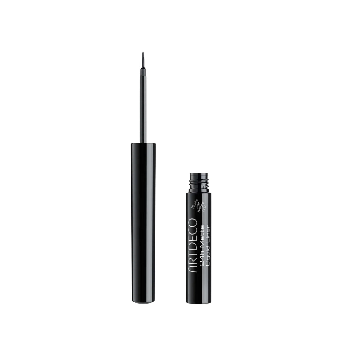 ArtDeco, 24H Matte, Waterproof, Brush, Matte & Long Lasting, Liquid Eyeliner, 71, Deep Black, 1.7 ml