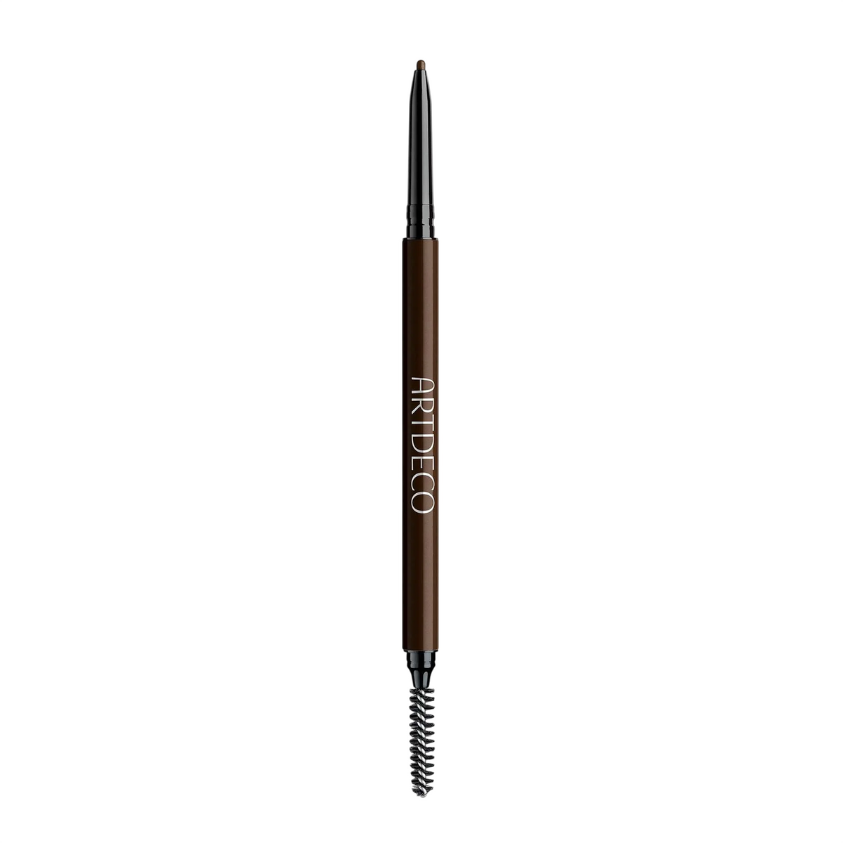 ArtDeco, Ultra Fine, Defining, Eyebrow Cream Pencil & Brush 2-In-1, 12, Deep Brunette, 0.09 g