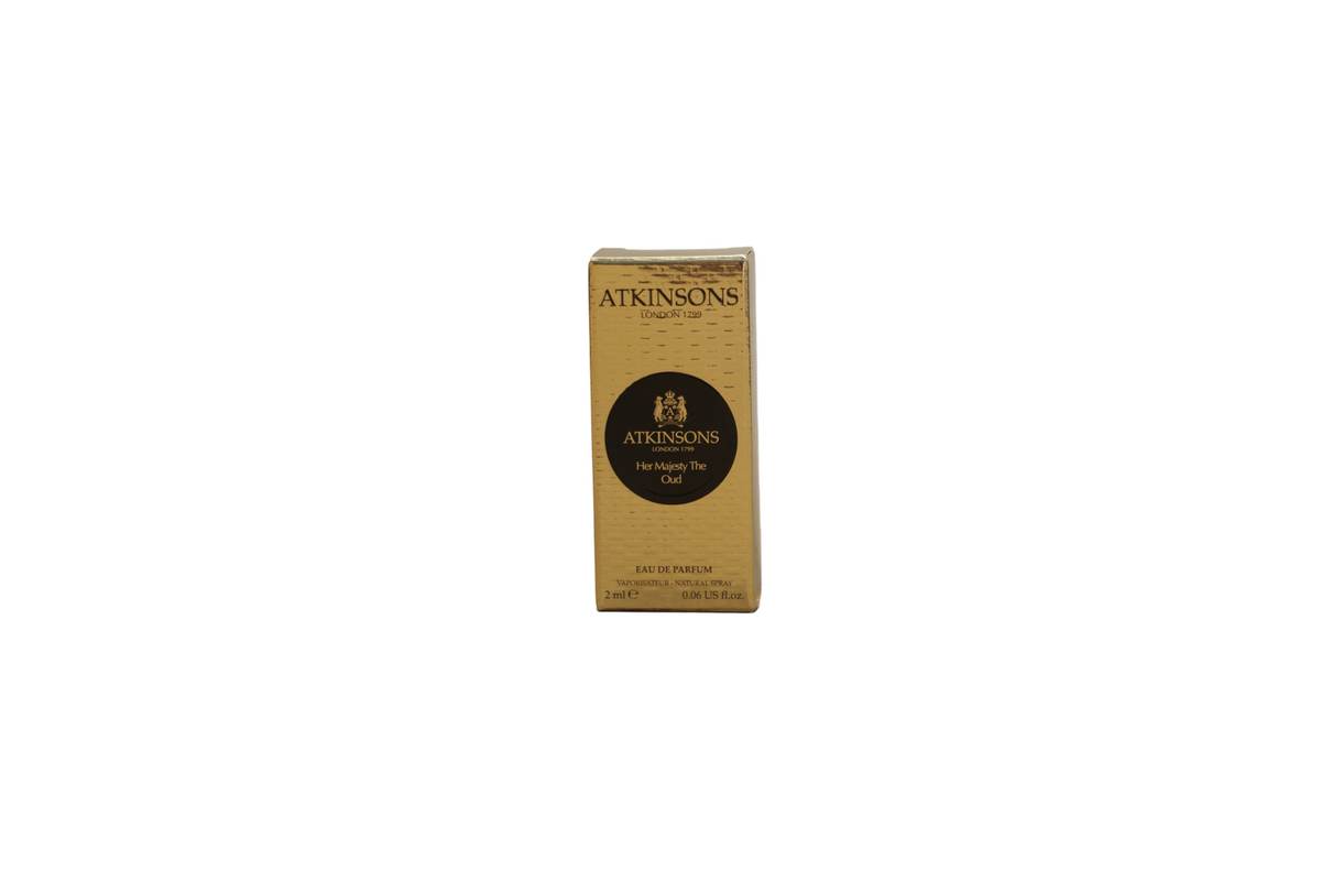 Atkinsons, Her Majesty The Oud, Eau de Parfum, Für Frauen, 2 ml Fläschchen