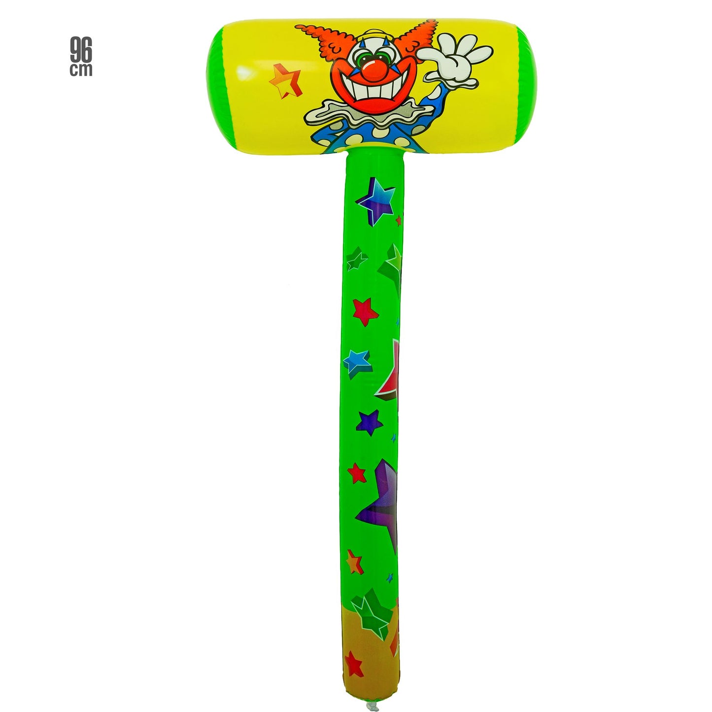 "AUFBLASBARER HAMMER" 96 cm – Vorderansicht