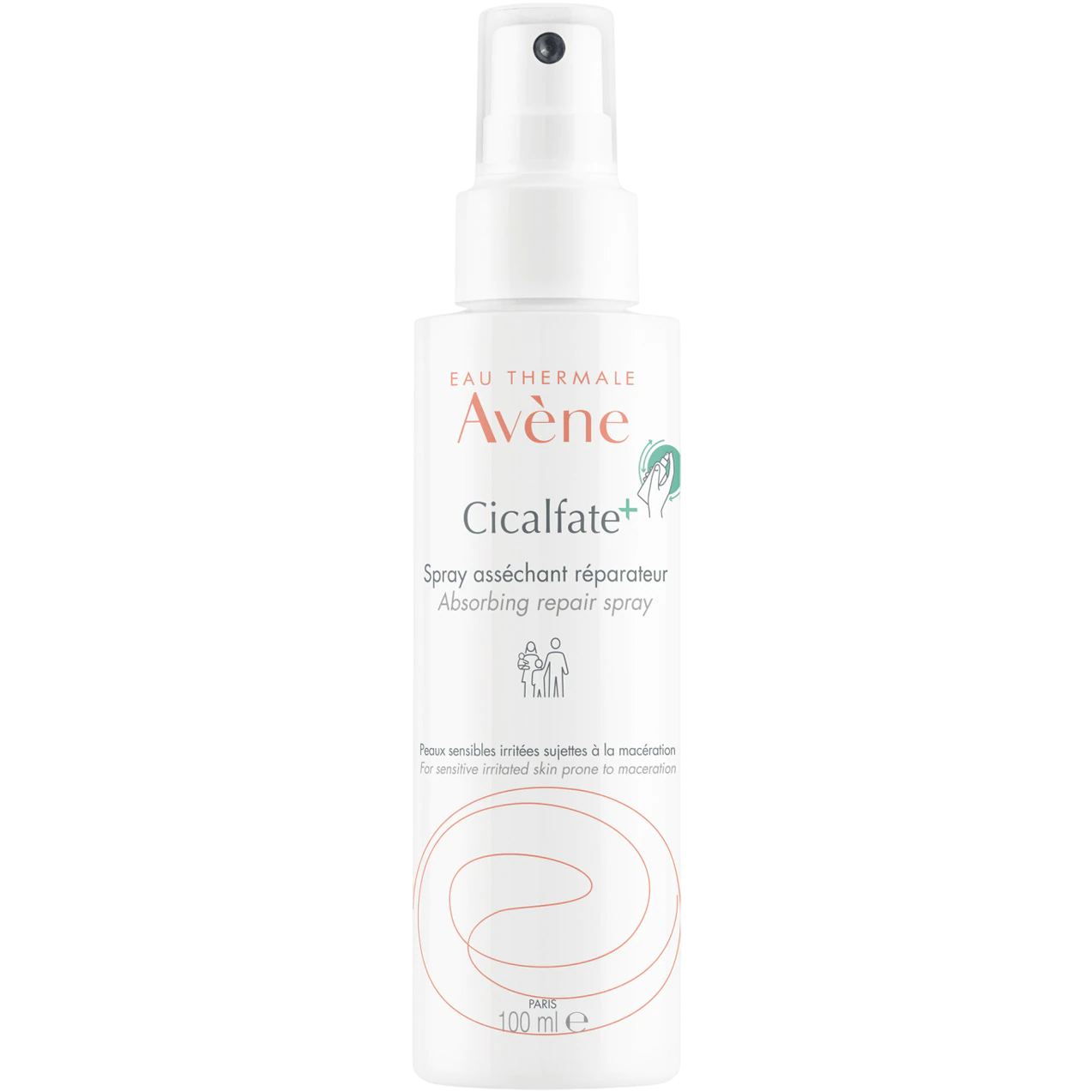 Avene Avene, Cicalfate+, Reparativ, Nebelspray, Gesicht & Körper, 100 ml Regular