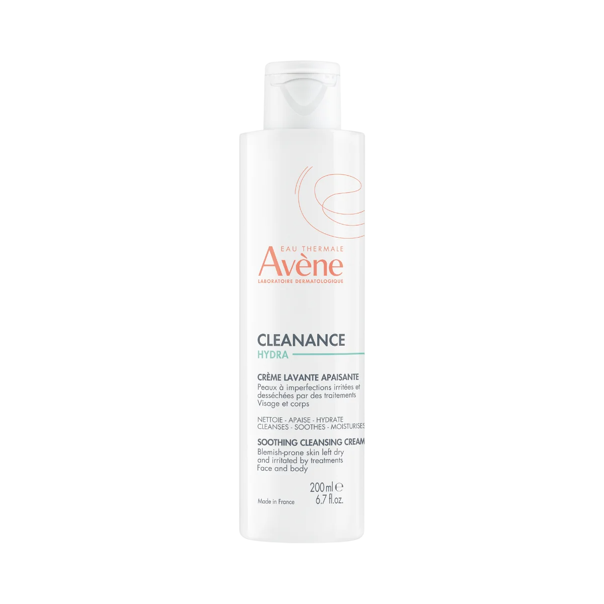 Avene, Cleanance Hydra, Beruhigend, Reinigungscreme, 200 ml