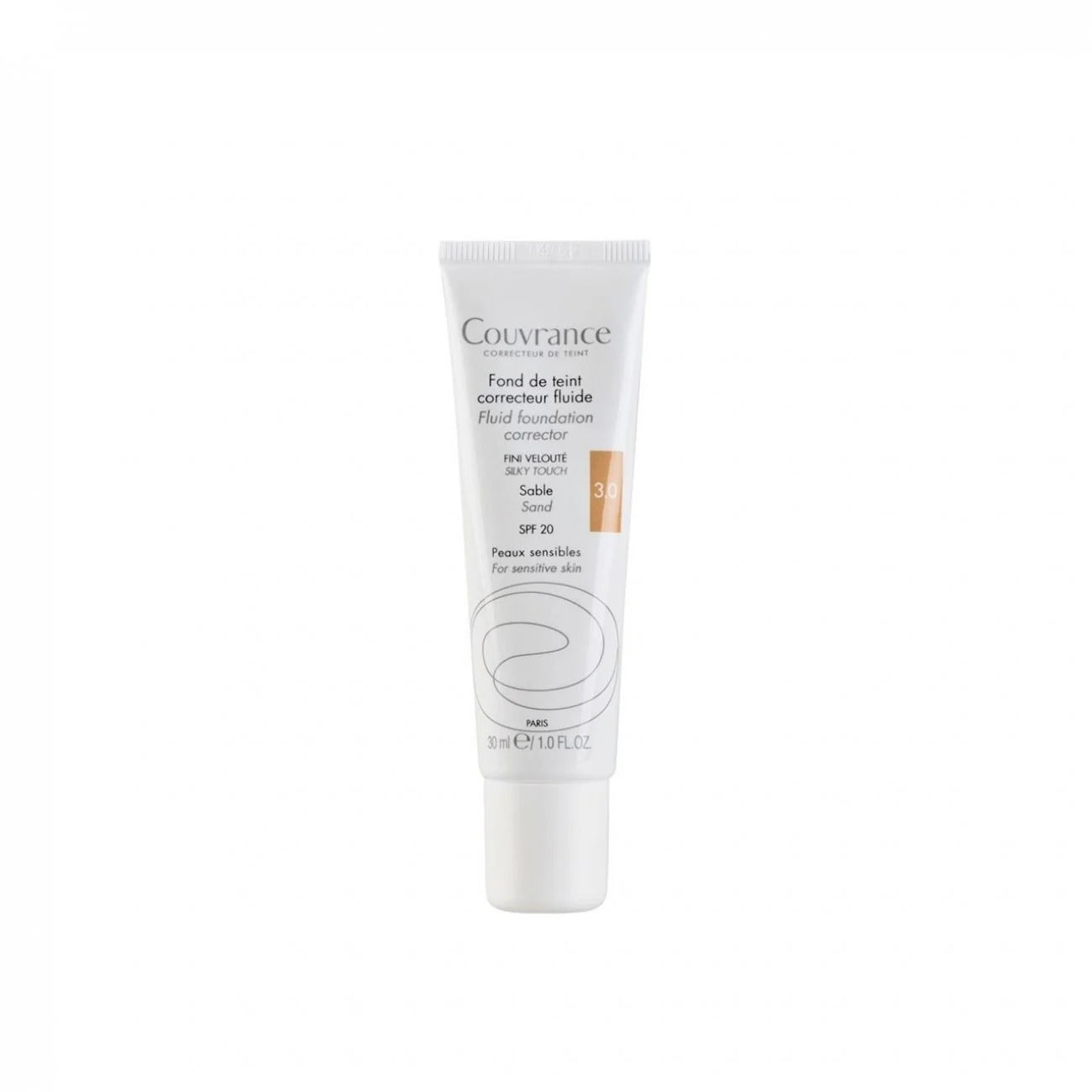 Avene, Couvrance, Farbkorrektur, Flüssige Grundierung, 03, Sand, 30 ml *Tester
