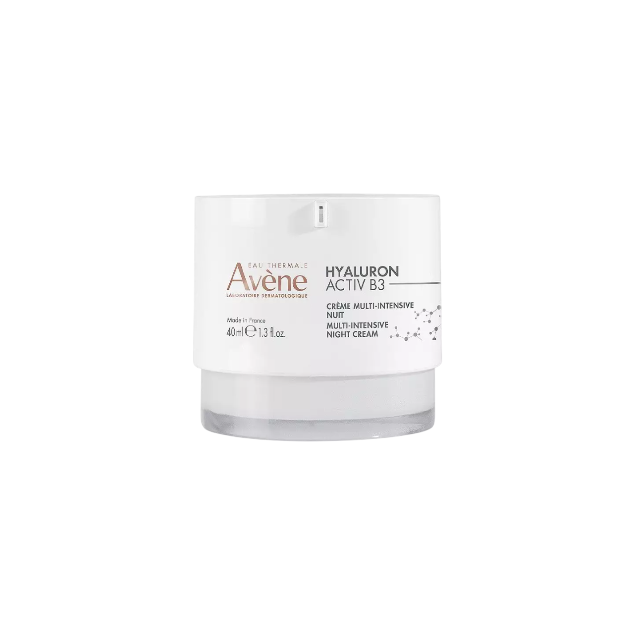 Avene, Hyaluron Activ B3, Hyaluronsäure, Anti-Aging, Nacht, Sahne, Für das Gesicht, 40 ml