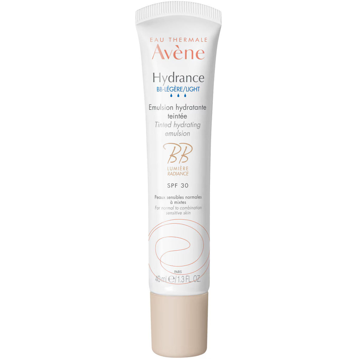 Avene, Hydrance Light, Hydratisierend, Getönte Feuchtigkeitscreme, Licht, SPF 30, 40 ml