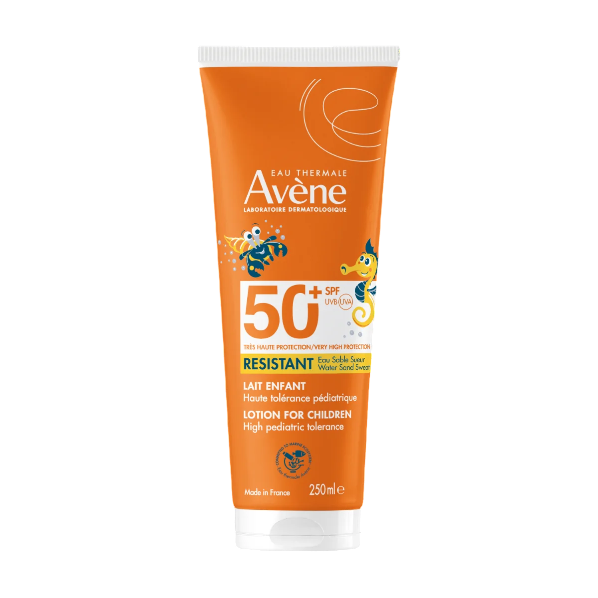 Avene, Sun Care, Wasserfest, Sonnencreme, SPF 50+, 250 ml