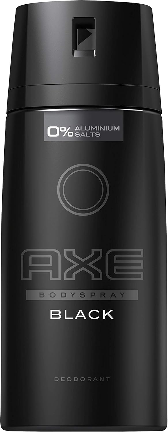Axe, Black, Antitranspirant, Aromatische Zitrusfrüchte, Deodorant Spray, Für Männer, 75 ml *Tester