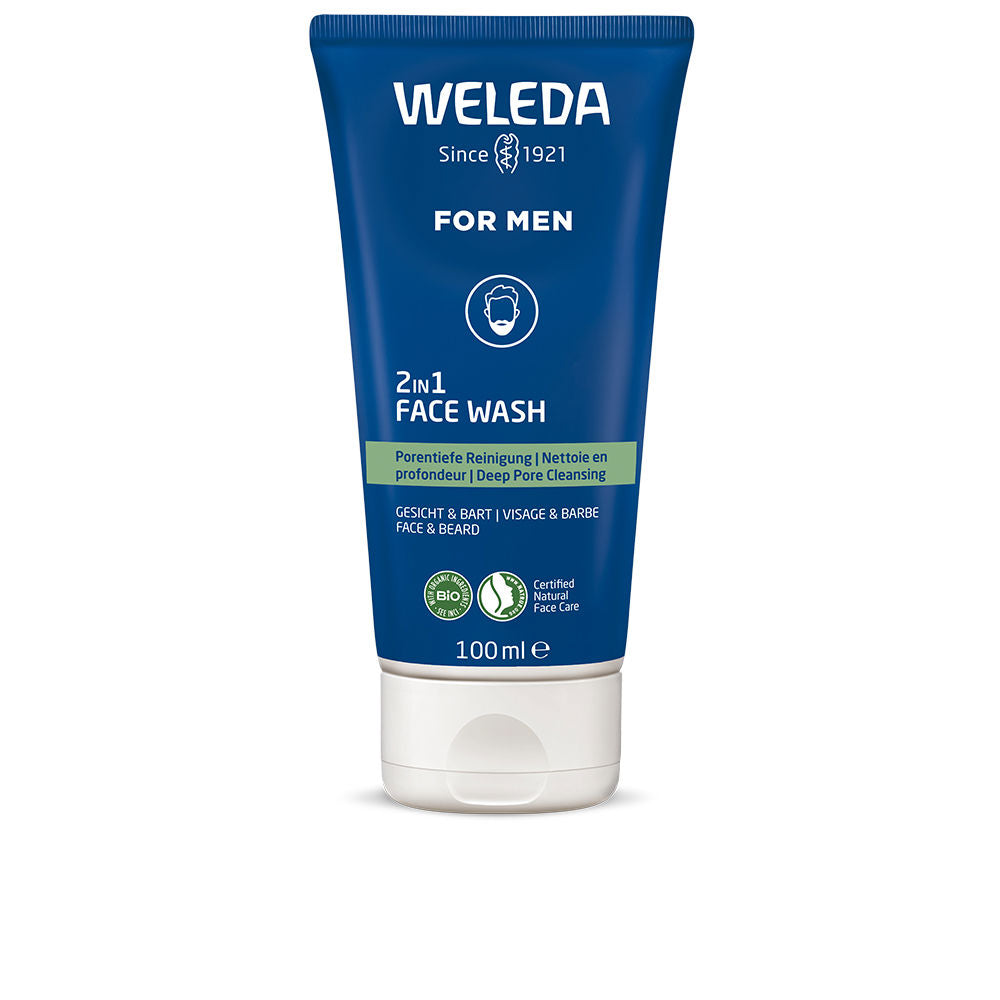 FOR MEN 2 in 1 face & beard cleansing gel 100 ml
